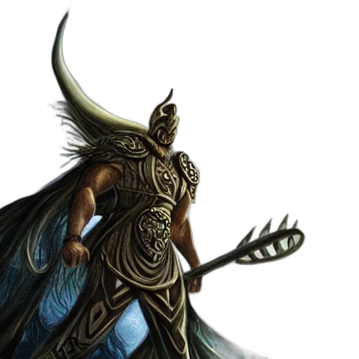 staff, dragon, mask, sword transparent PNG cut-out