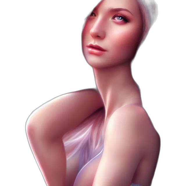 dress, robot, face, jewelry, photorealistic, 3d render, fantasy art, concept art transparent PNG cut-out