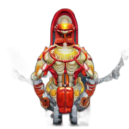 robot, staff, mask, weapon transparent PNG cut-out
