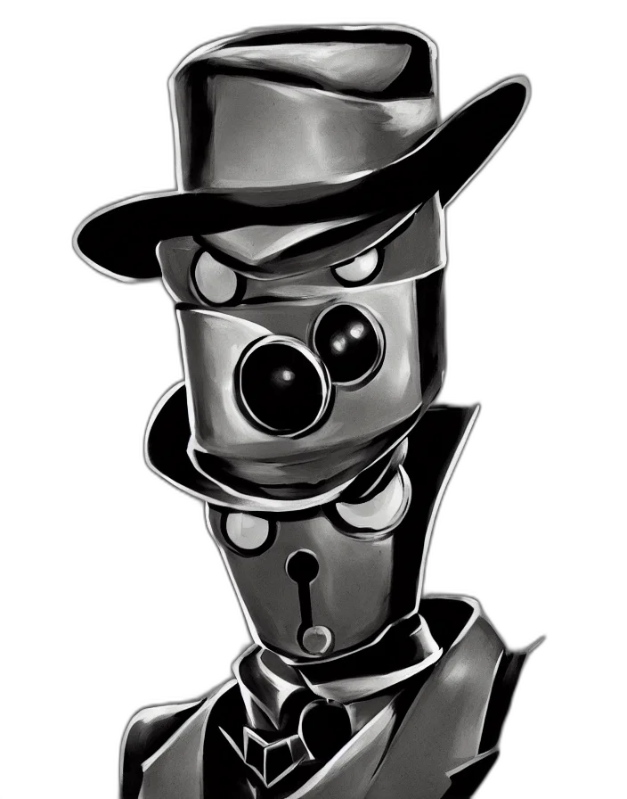 robot, mask, staff, face transparent PNG cut-out