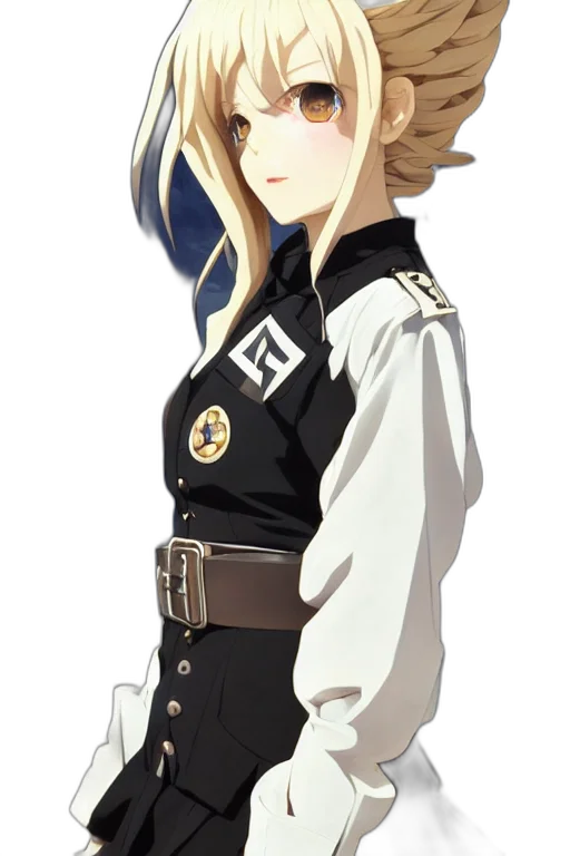 staff, jacket, sword, crown transparent PNG cut-out