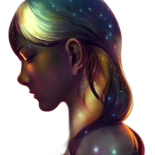 face, dress, crown, robot transparent PNG cut-out