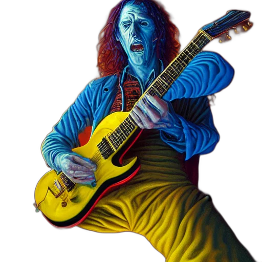 jacket, creature, photorealistic, concept art, comic book art, oil painting, blue, cinematic transparent PNG cut-out