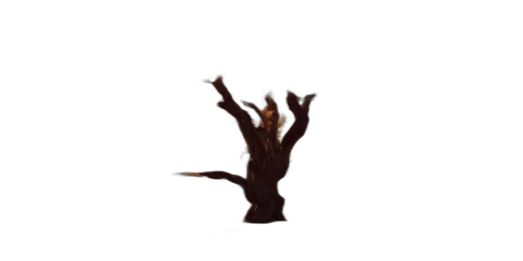 tree, creature, animal, dragon, concept art, pixel art, 3d render, fantasy art transparent PNG cut-out