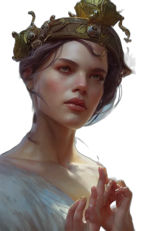 crown, face, jewelry, hat transparent PNG cut-out