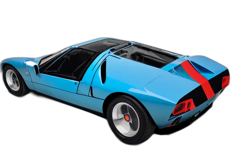 car, 3d render, concept art, designed transparent PNG cut-out
