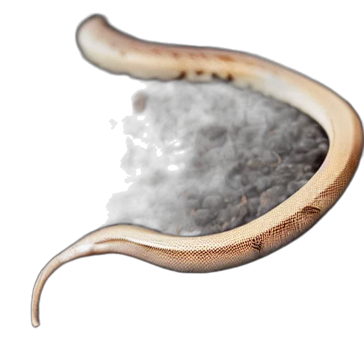 hair, food, animal, dragon, concept art, photorealistic, 3d render, snake transparent PNG cut-out
