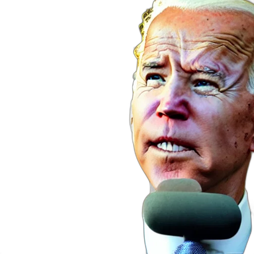face, mask, joe, biden transparent PNG cut-out