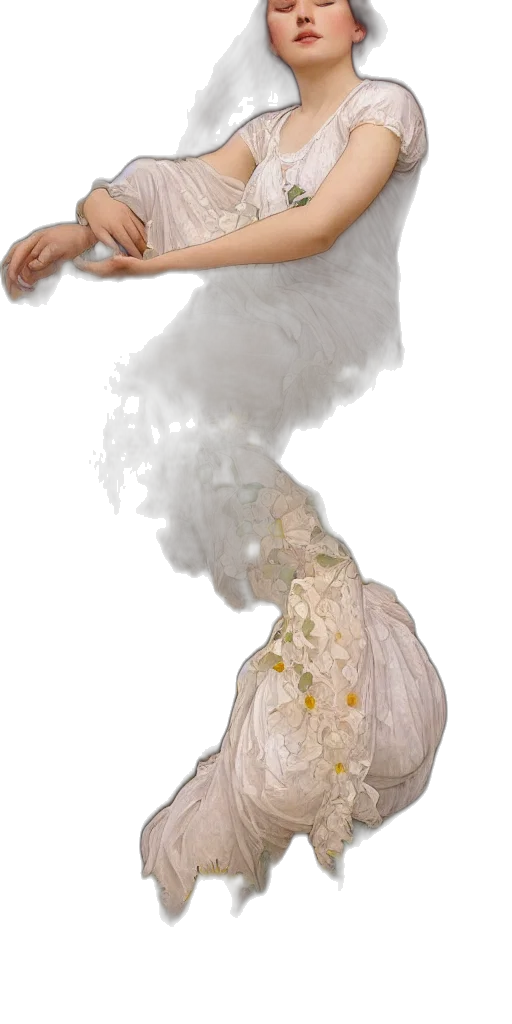 dress, hair, food, mask, photorealistic, concept art, fantasy art, 3d render transparent PNG cut-out