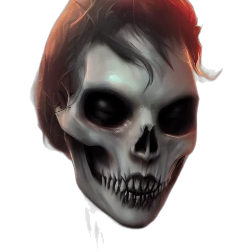 face, mask, crown, creature transparent PNG cut-out