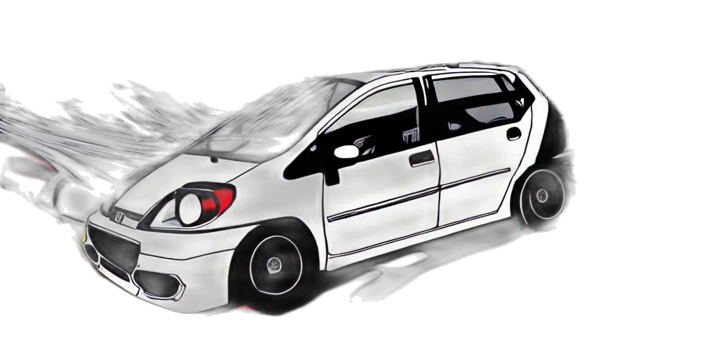 car, weapon, photorealistic, 3d render transparent PNG cut-out