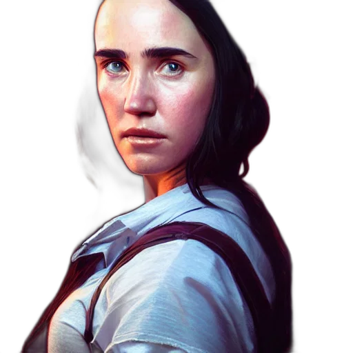 face, staff, robot, creature transparent PNG cut-out