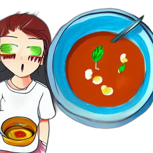 food, anime, cartoon, concept art transparent PNG cut-out