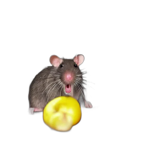 food, animal, creature, hat, photorealistic, concept art, 3d render, oil painting transparent PNG cut-out