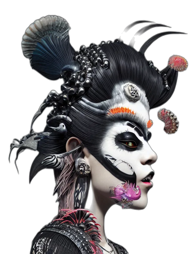 mask, face, jewelry, creature transparent PNG cut-out