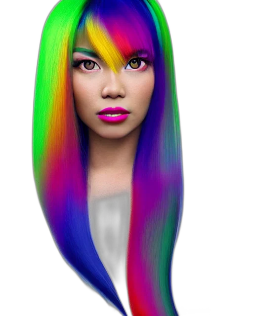 hair, fantasy art, photorealistic, concept art transparent PNG cut-out