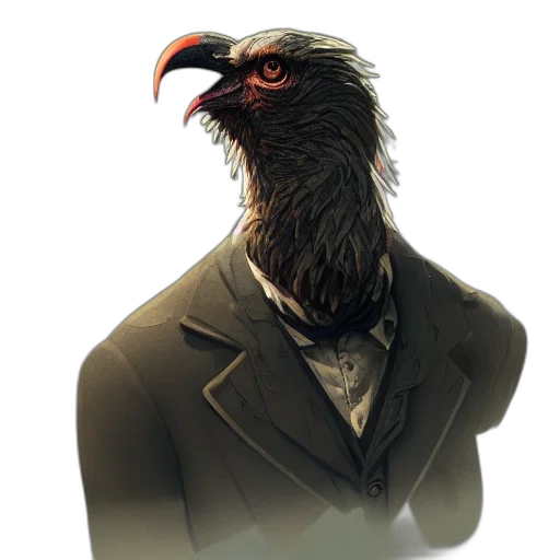 animal, staff, jacket, creature transparent PNG cut-out