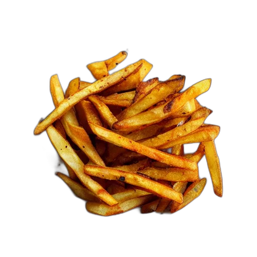 food, crown, animal, robot, photorealistic, 3d render, savory, crispy transparent PNG cut-out