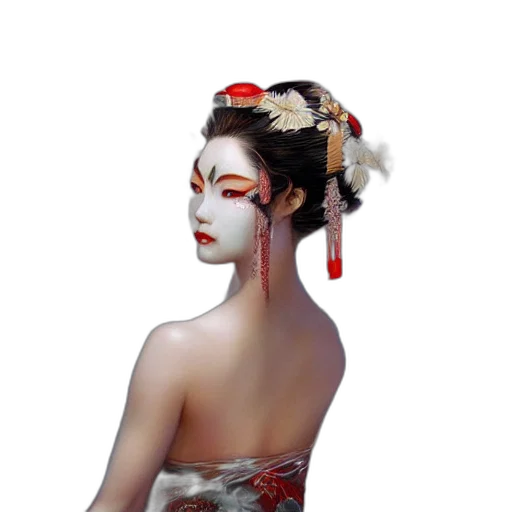 mask, crown, jewelry, staff transparent PNG cut-out