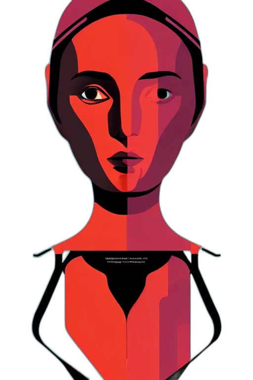 face, mask, robot, dress, concept art, cartoon, 3d render, comic book art transparent PNG cut-out