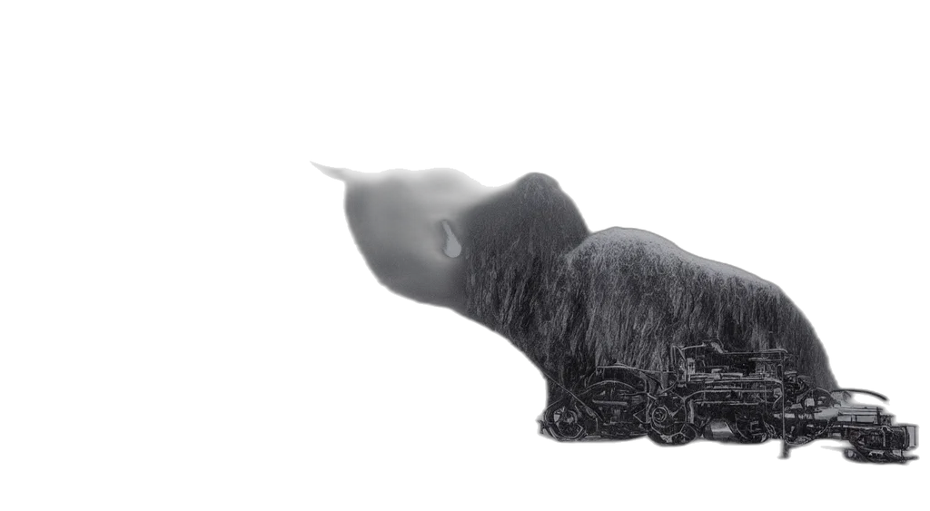 mask, creature, hair, animal transparent PNG cut-out