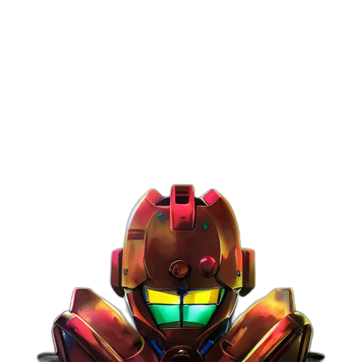 robot, mask, weapon, face transparent PNG cut-out