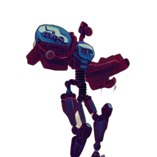 robot, weapon, staff, car, concept art, pixel art, 3d render, watercolor transparent PNG cut-out