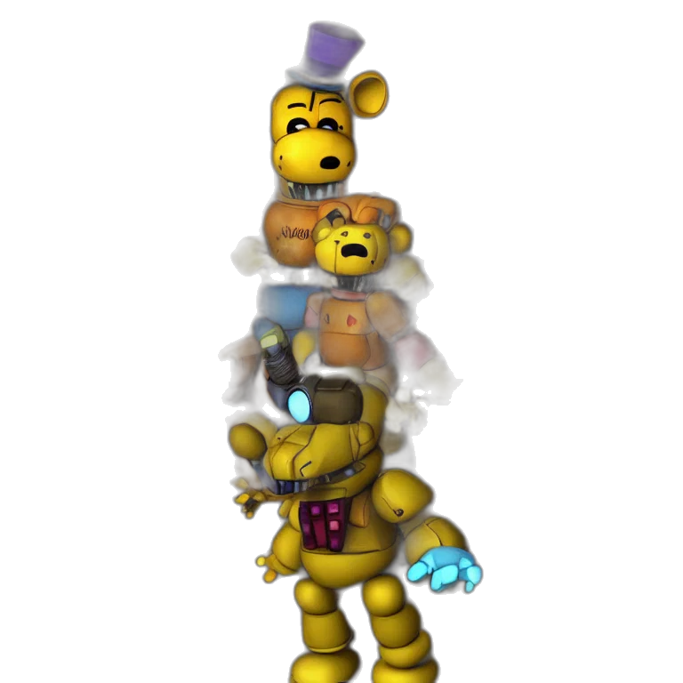 staff, robot, mask, crown transparent PNG cut-out