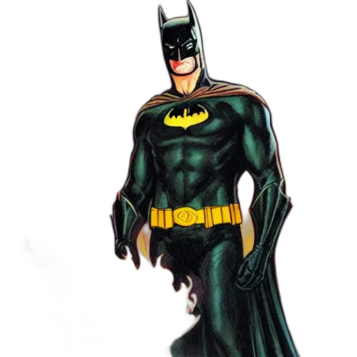 comic book art, concept art, photorealistic, 3d render transparent PNG cut-out
