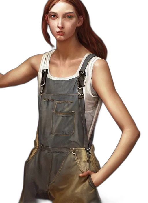 dress, staff, concept art, photorealistic transparent PNG cut-out
