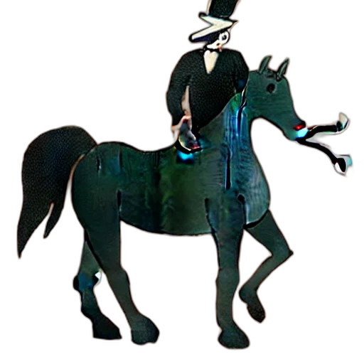staff, hat, animal, jacket transparent PNG cut-out