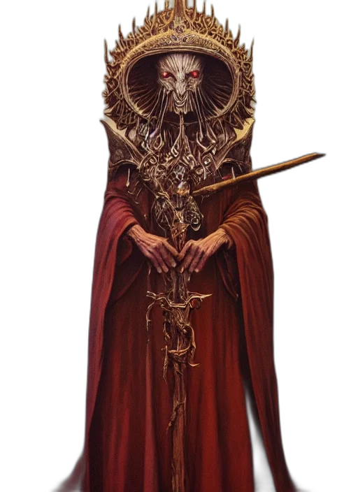 staff, mask, sword, face, fantasy art, concept art, pixel art, 3d render transparent PNG cut-out