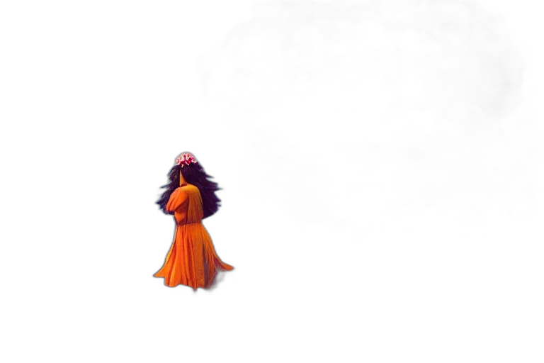 dress, staff, creature, animal, concept art, 3d render, pixel art, fantasy art transparent PNG cut-out