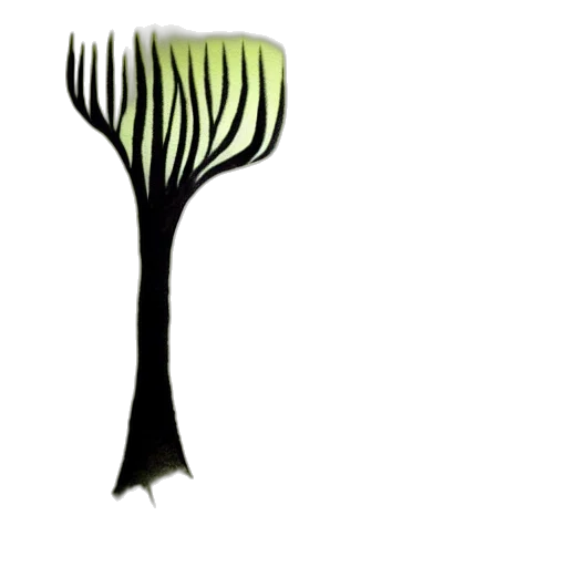 tree, hair, crown, staff transparent PNG cut-out