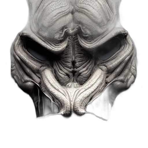 mask, face, creature, crown transparent PNG cut-out