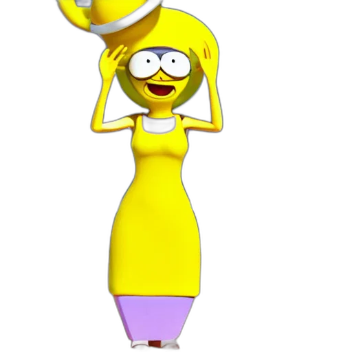 dress, hat, crown, staff transparent PNG cut-out