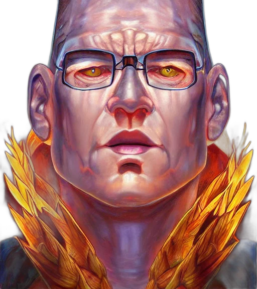 face, dragon, comic book art, fantasy art, photorealistic, concept art, fire, symmetry transparent PNG cut-out
