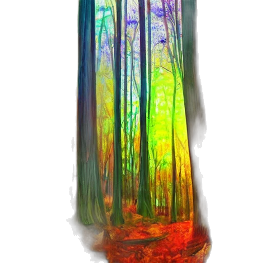 bottle, tree, dress, sword, fantasy art, watercolor, concept art, oil painting transparent PNG cut-out