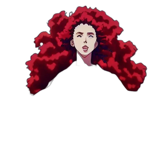 hair, crown, face, mask, pixel art, anime, concept art, cartoon transparent PNG cut-out