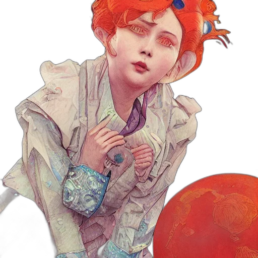 jacket, face, umbrella, flower transparent PNG cut-out