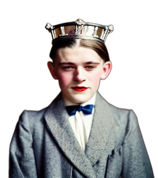 crown, face, hat, animal transparent PNG cut-out