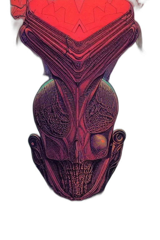 mask, crown, creature, face transparent PNG cut-out
