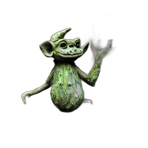 dragon, creature, staff, mask, concept art, 3d render, fantasy art, photorealistic transparent PNG cut-out
