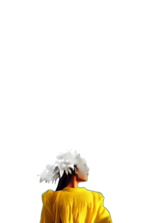 hair, animal, hat, crown, 3d render, pixel art, concept art, photorealistic transparent PNG cut-out