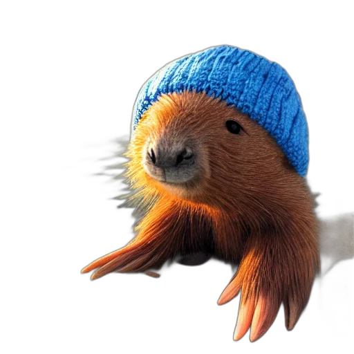 hat, animal, creature, hair transparent PNG cut-out