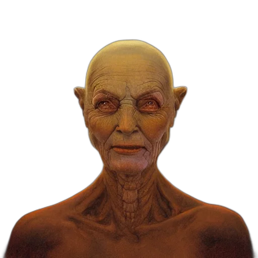 mask, face, creature, staff transparent PNG cut-out