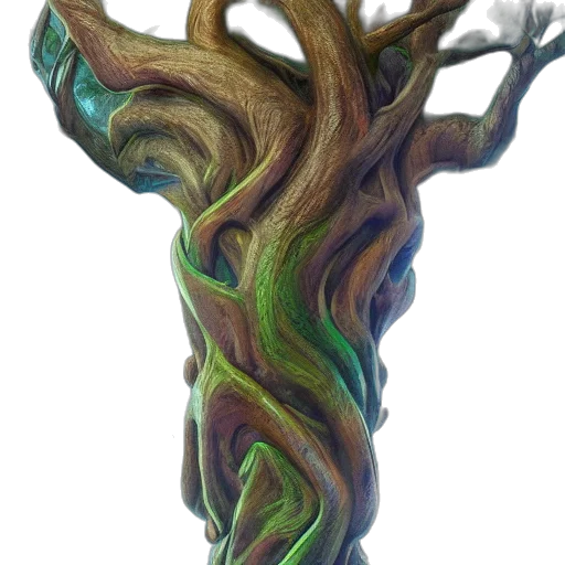 tree, crown, staff, jewelry transparent PNG cut-out