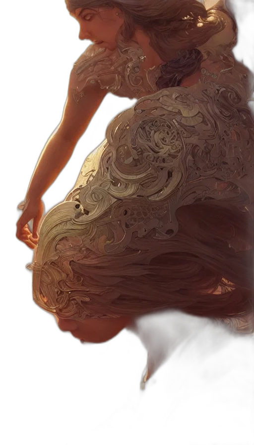 dress, hair, crown, face transparent PNG cut-out