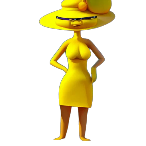 dress, hat, crown, staff, 3d render, concept art, cartoon, photorealistic transparent PNG cut-out