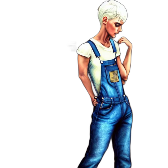 staff, concept art, cartoon, pixel art, comic book art, full, body, pose transparent PNG cut-out